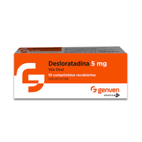 DESLORATADINA 5MG TAB X 10 (GENVEN)