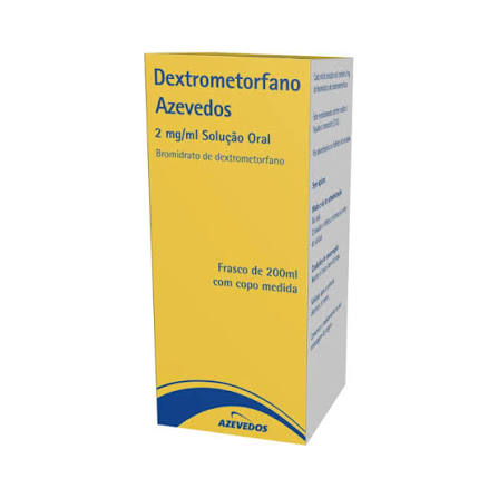 DEXTROMETORFANO 2MG SOL ORAL 200ML (AZEVEDOS)