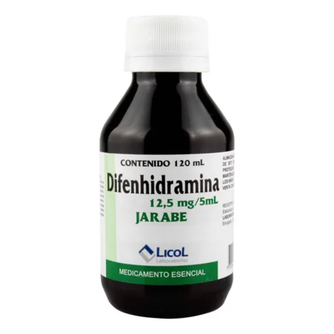 DIFENHIDRAMINA 12.5MG JBE 120ML LICOL