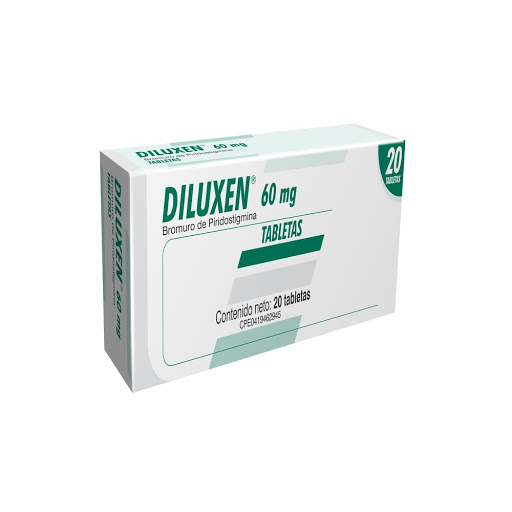 DILUXEN PIRIDOSTIGMINA 60MG TAB X 20