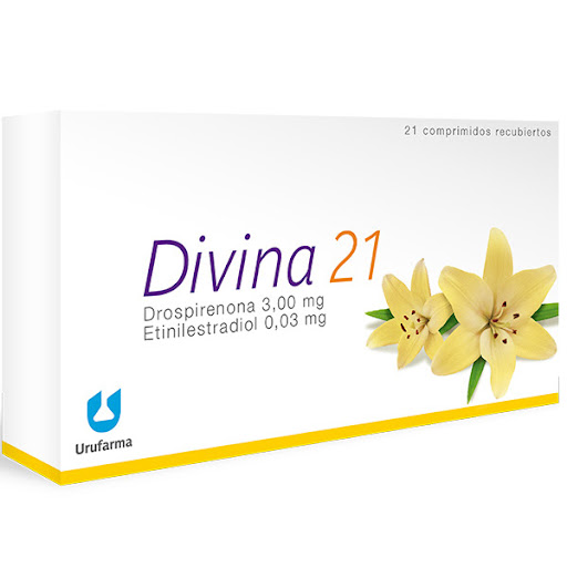 DIVINA 21 DROSPIRENONA ETINILESTRADIOL 3-0.03MG TAB X 21