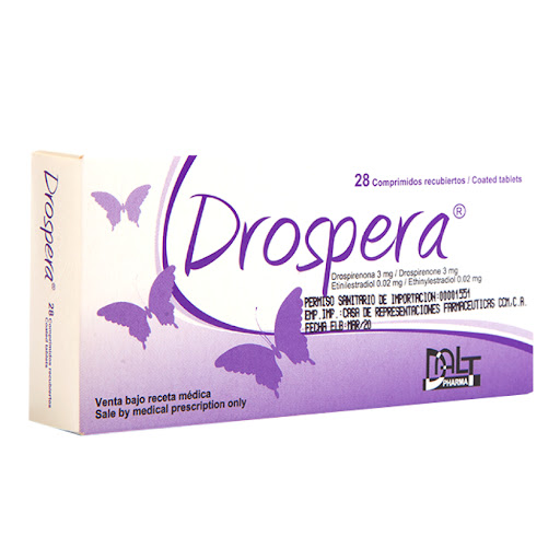 DROSPERA DROSPIRENONA ETINILESTRADIOL 3-0.02MG TAB X 28