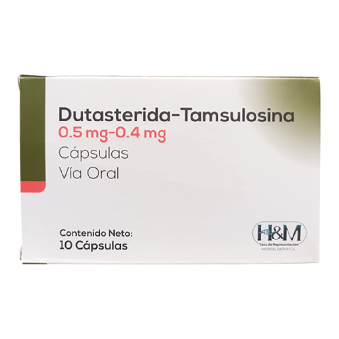 DUTASTERIDE TAMSULOSINA 0.5-0.4MG CAP X 10 (H&M)