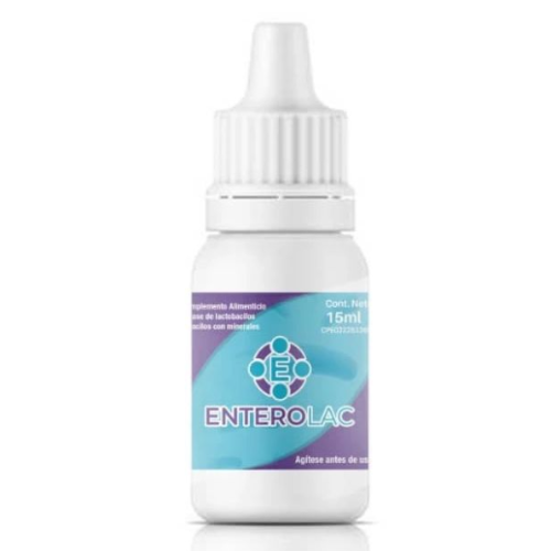 ENTEROLAC LACTOBACILLUS PROBIOTICO SOL 15ML