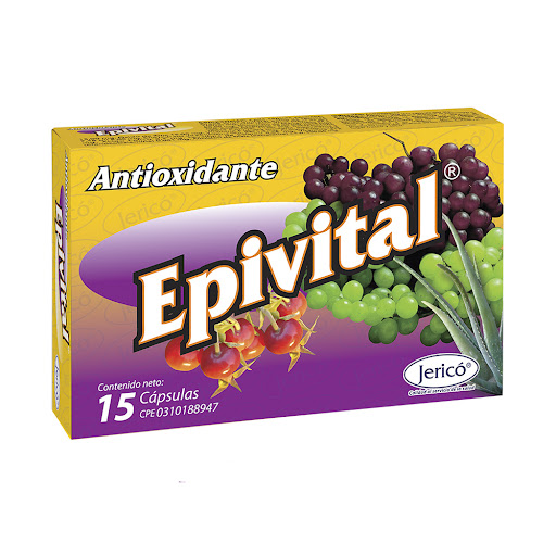 EPIVITAL ANTIOXIDANTE CAP X 15
