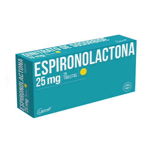 ESPIRONOLACTONA 25MG TAB X 10 (LAPROFF)
