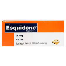 ESQUIDONE RISPERIDONA 2MG TAB X 30
