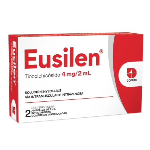 EUSILEN TIOCOLCHICOSIDO 4MG AMP I.V-I.M 2ML X 2