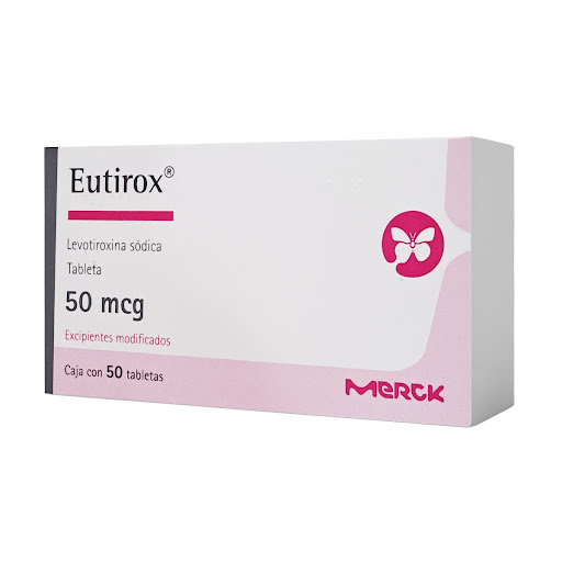 EUTIROX LEVOTIROXINA 50MCG TAB X 50