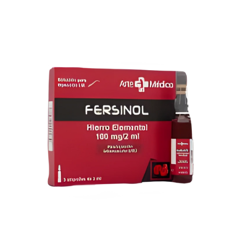 FERSINOL HIERRO ELEMENTAL 100MG AMP I.M 2ML X 1