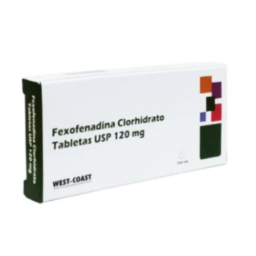 FEXOFENADINA 120MG TAB X 10 (BELMARCA)