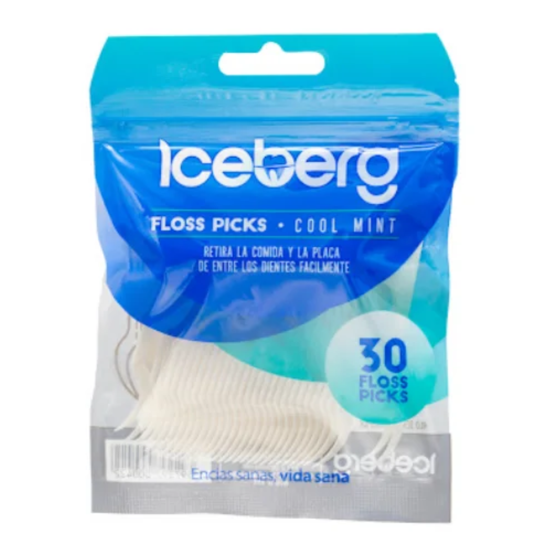 FLOSS PICKS X 30 UND (ICEBERG)