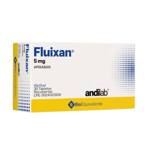FLUIXAN APIXABAN 5MG TAB X 30 (ANDILAB)