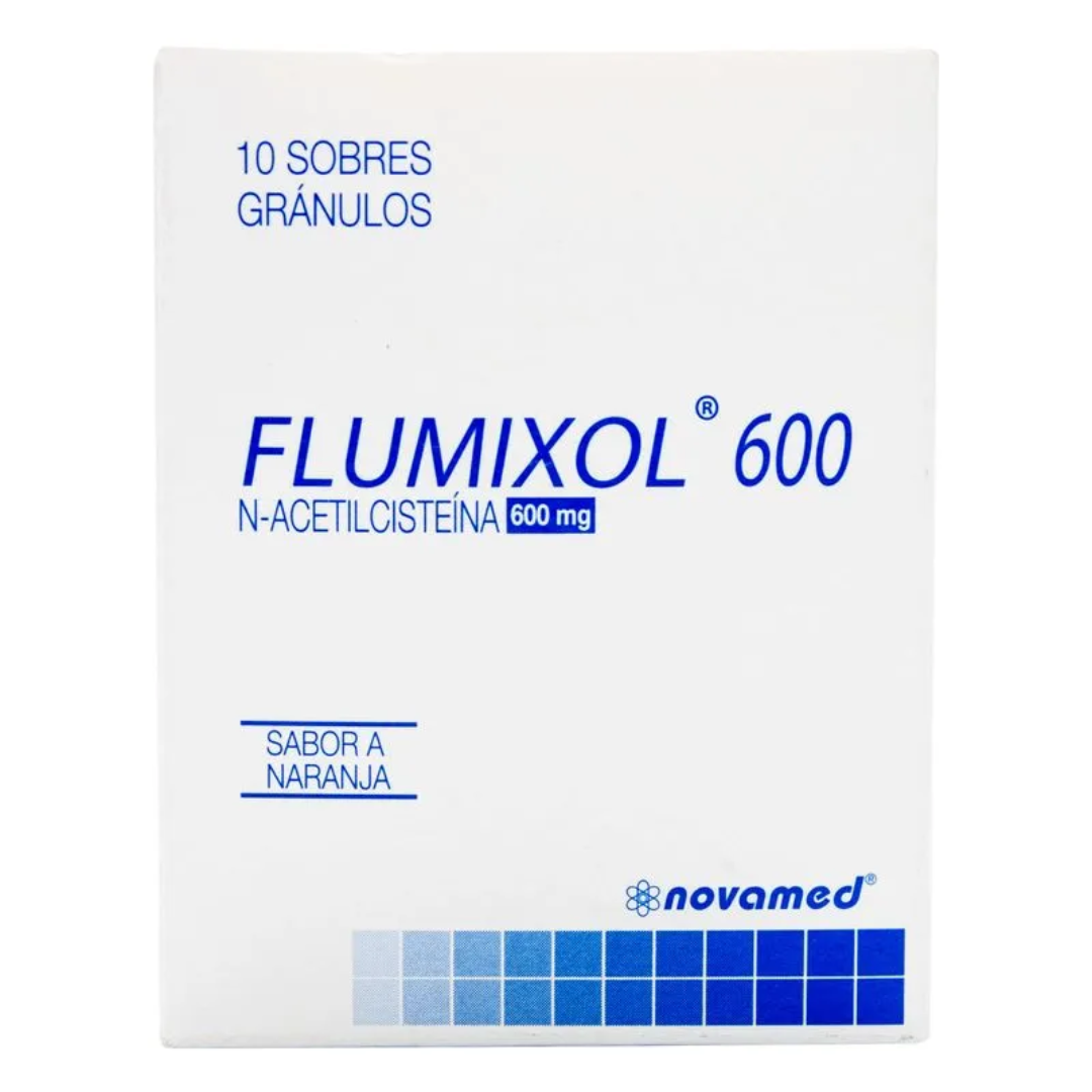 FLUMIXOL N-ACETILCISTEINA 600MG SOBRE X 1