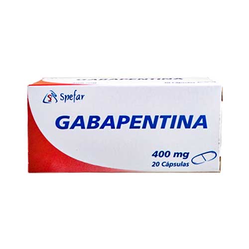 GABAPENTINA 400MG CAP X 20 (SPEFAR)
