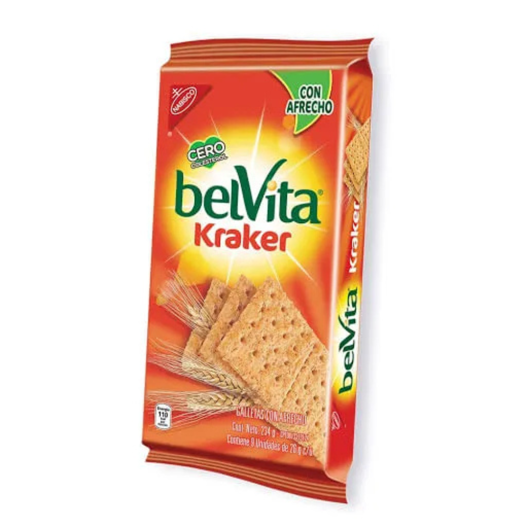 GALLETAS BELVITA KRAKER BRAN X 9