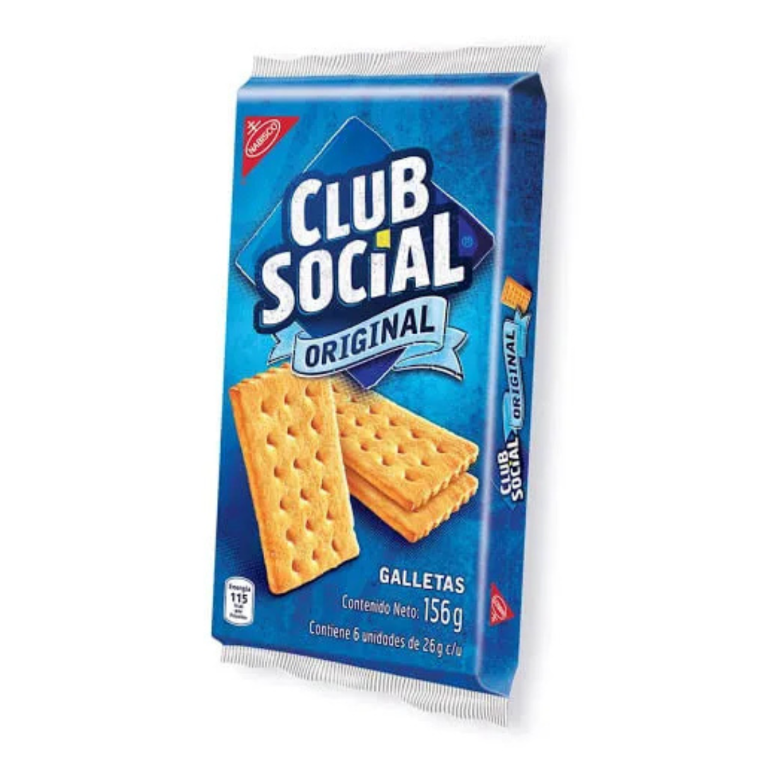 GALLETAS CLUB SOCIAL ORIGINAL X 6