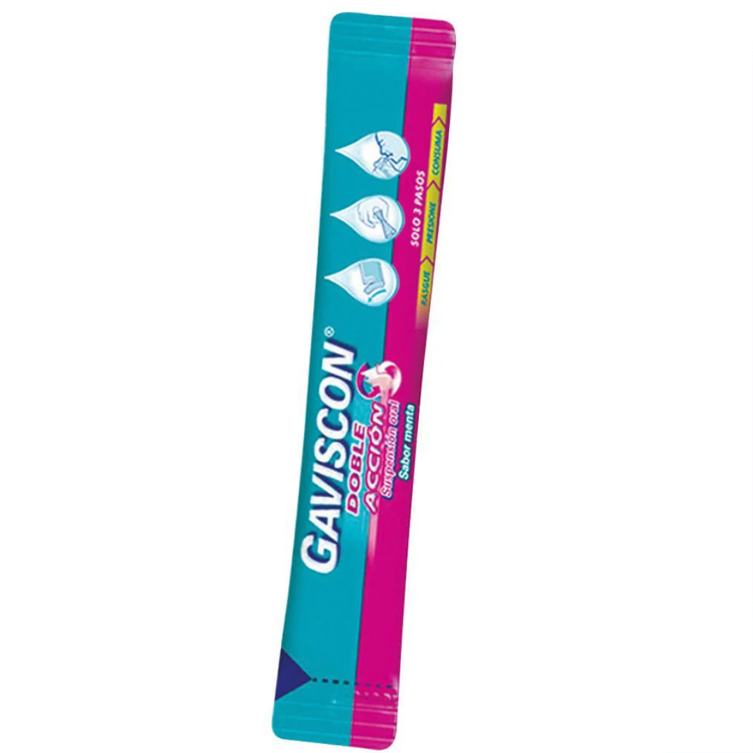 GAVISCON DOBLE ACCION SUSP ORAL SACHET 10ML X 1