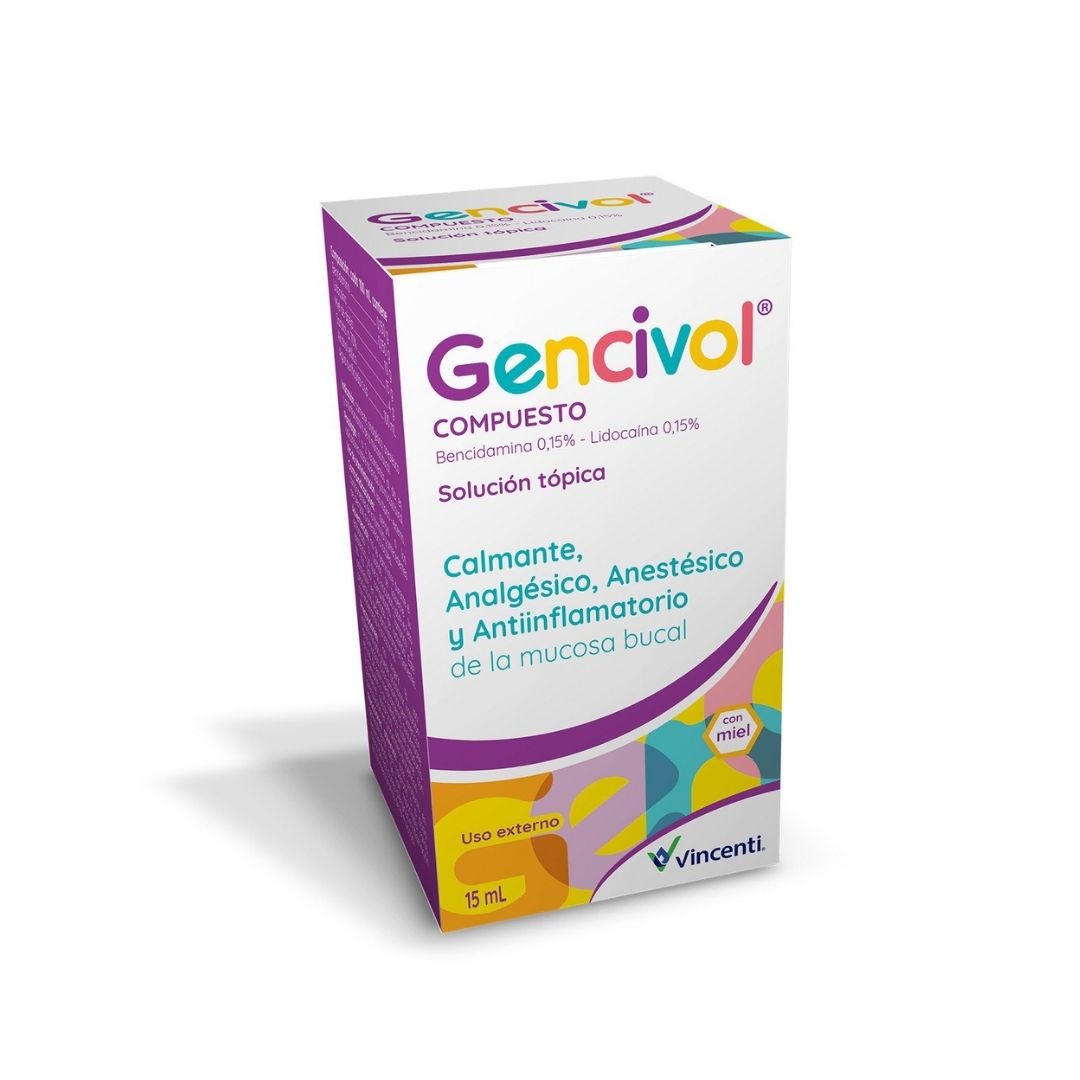 GENCIVOL BENCIDAMINA LIDOCAINA 0.15-0.15% 15ML
