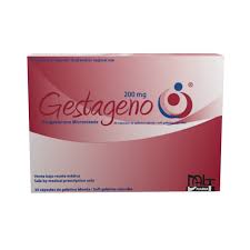 GESTAGENO PROGESTERONA 200MG CAP BLANDAS ORAL/VAG X 30