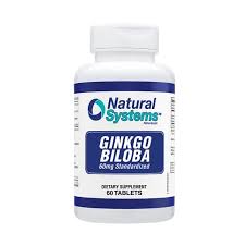 GINKGO BILOBA 30MG TAB X 60 (NATURAL SYSTEMS)