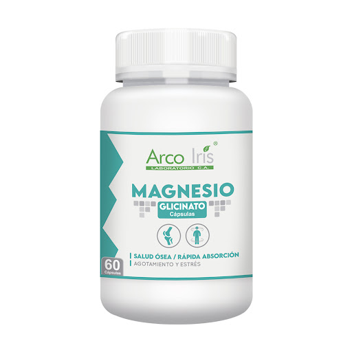 ARCOIRIS GLICINATO DE MAGNESIO 600MG CAP X 60