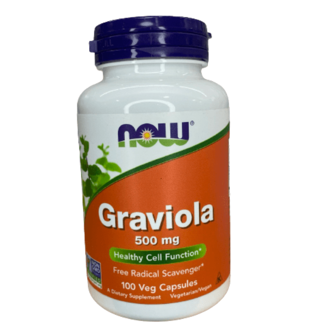 NOW GRAVIOLA 500MG CAP X 100