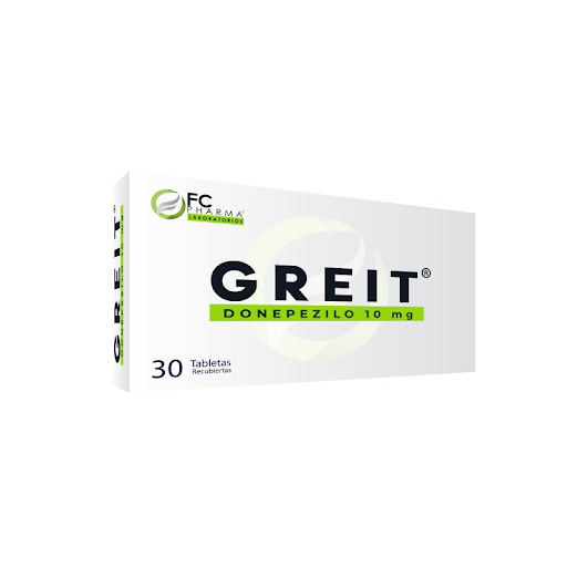 GREIT DONEPEZILO TAB 10MG X 30 (FC PHARMA)