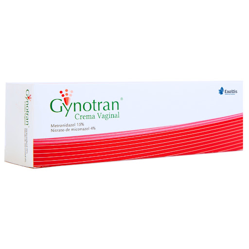 GYNOTRAN METRONIDAZOL MICONAZOL CREMA VAGINAL 40GR (EXELTIS)