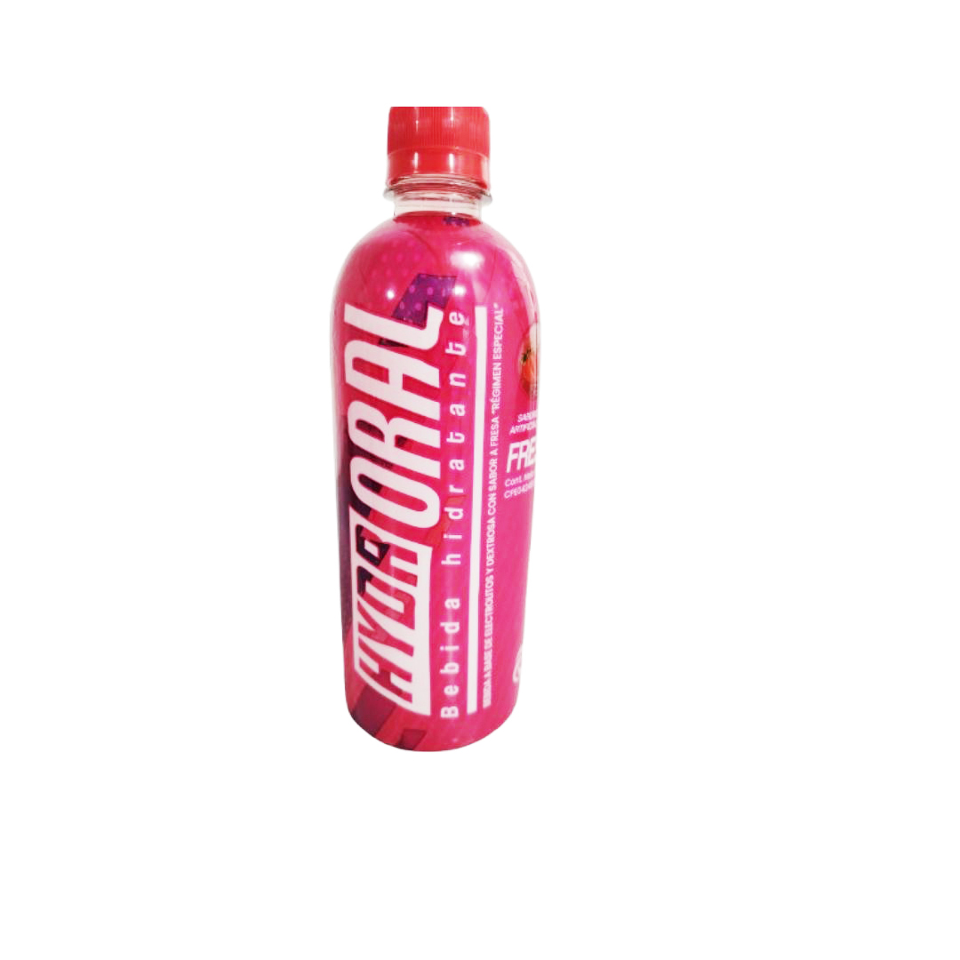 HYDRORAL SABOR FRESA SUERO ORAL 500ML