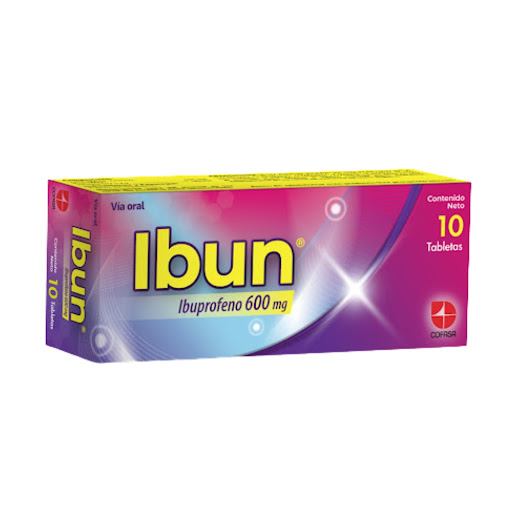 IBUN IBUPROFENO 600MG TAB X 10