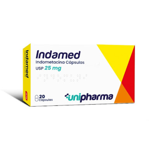 INDAMED INDOMETACINA 25MG CAP X 20