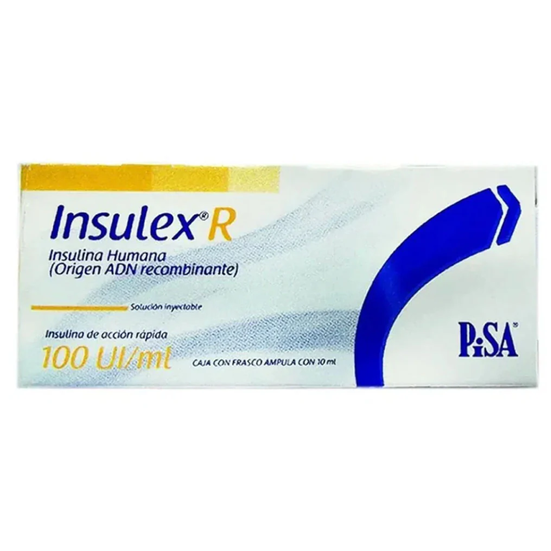 INSULEX R INSULINA 100UI 10ML X 1