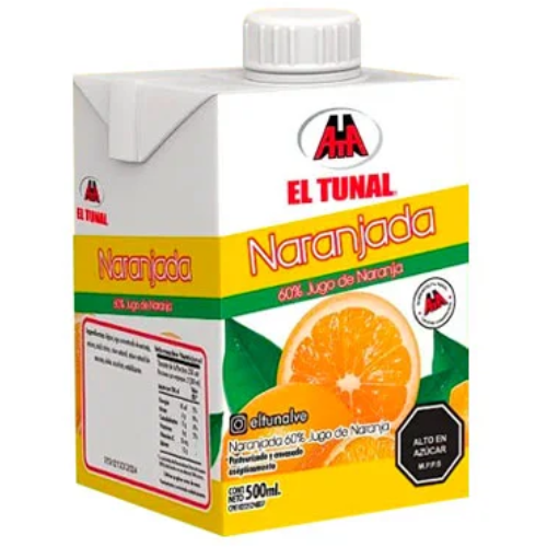 JUGO EL TUNAL NARANJA 500ML