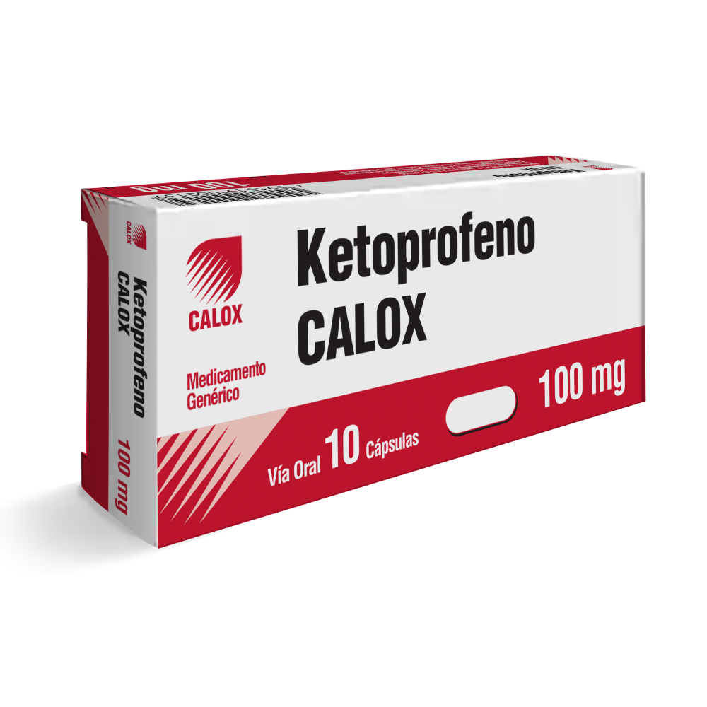 KETOPROFENO 100MG CAP X 10 (CALOX)