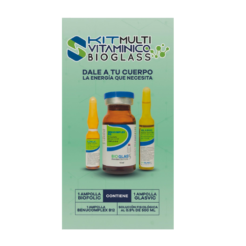 KIT MULTIVITAMINICO AMP I.V BIOGLASS