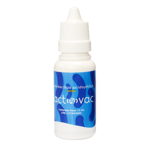 LACTOVAC LACTOBACILLUS PROBIOTICO ADULTO SOL 12ML
