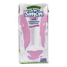 LECHE SEMIDESCREMADA DESLACTOSA 1LT (SAN SIMON)