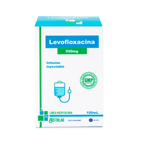 LEVOFLOXACINA 500MG AMP I.V 100ML (DISTRILAB)