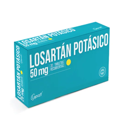 LOSARTAN POTASICO 50MG TAB X 30 (LAPROFF)