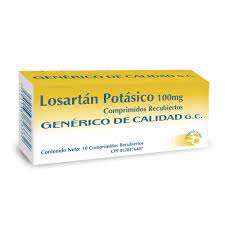 LOSARTAN POTASICO 100MG TAB X 30 (GENERICOS DE CALIDAD)