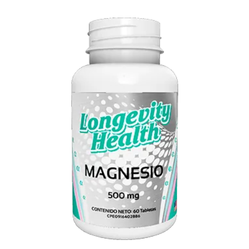 MAGNESIO 500MG TAB X 60 (LONGEVITY)