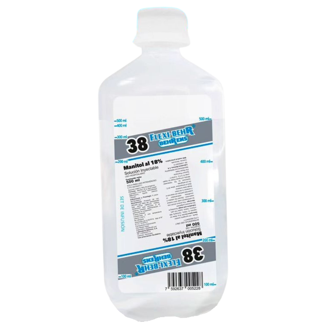 SOLUCION MANITOL 18% 500ML (BEHRENS)