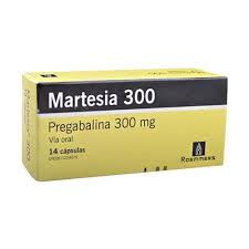 MARTESIA PREGABALINA 300MG CAP X 14