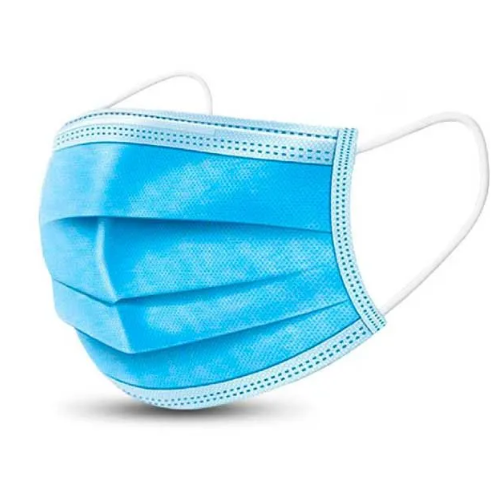 MASCARILLA QUIRURGICA AZUL X 1