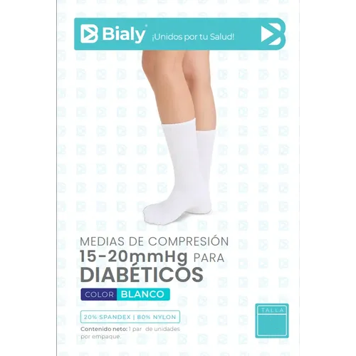 MEDIAS DE COMPRESION 15-20MMHG TALLA M (BIALY)