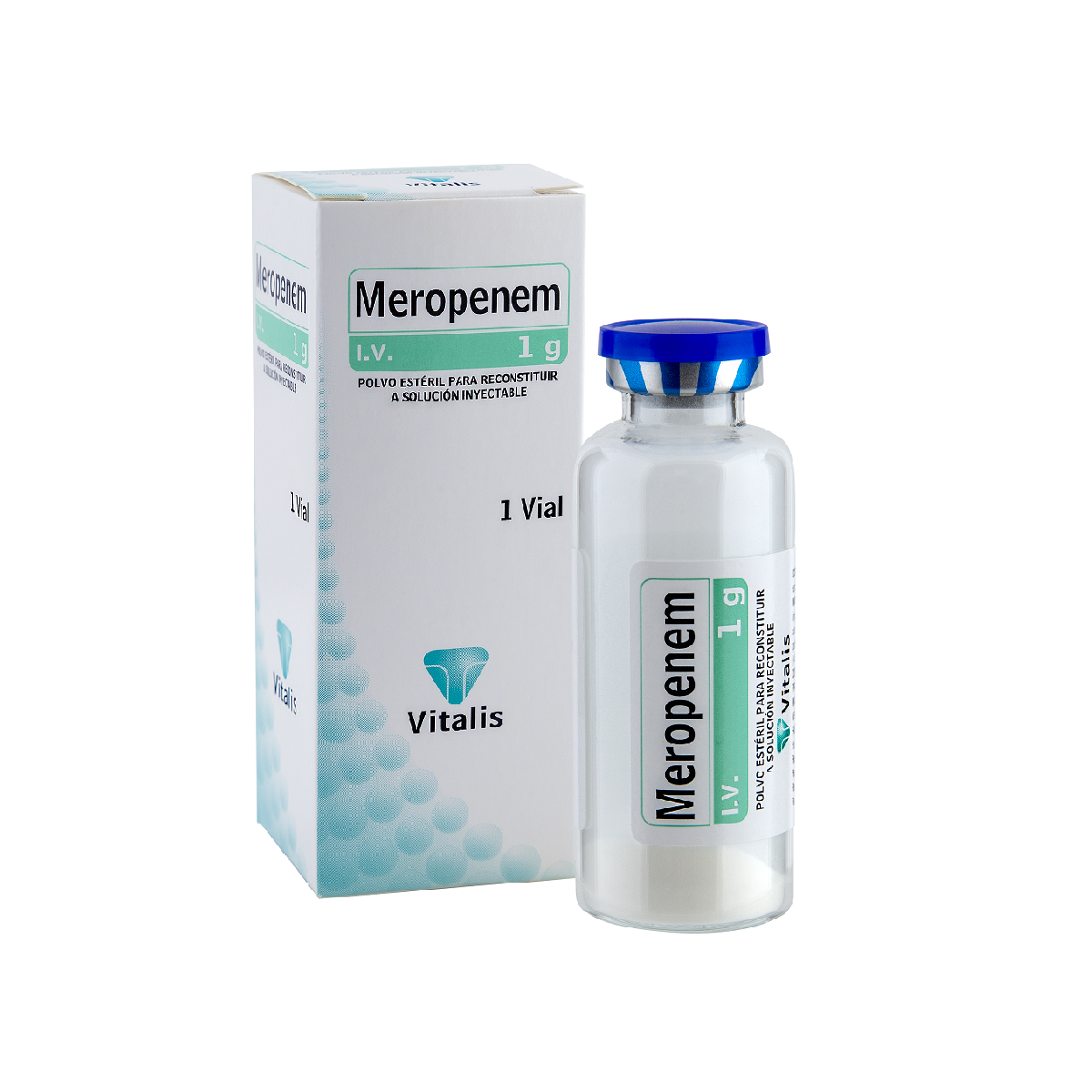 MEROPENEM 1GR AMP I.V X 1 (VICAR)