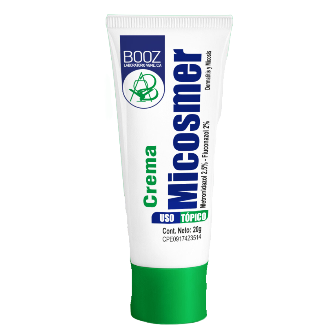 MICOSMER METRONIDAZOL FLUCONAZOL 2.5-2% CREMA 20GR
