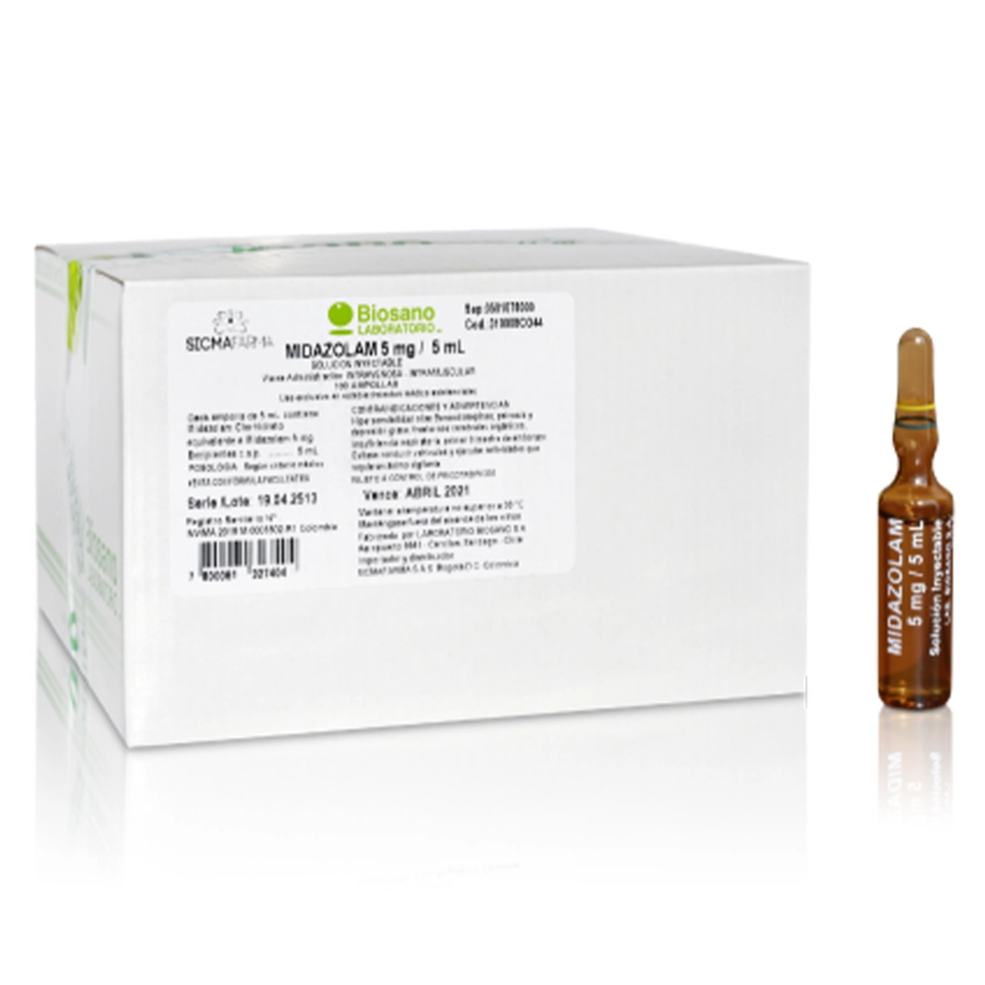 MIDAZOLAM 15MG AMP I.M-I.V 3ML X 1 (BIOSANO)