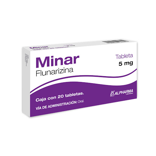 MINAR FLUNARIZINA 5MG TAB X 20 (ALPHARMA)